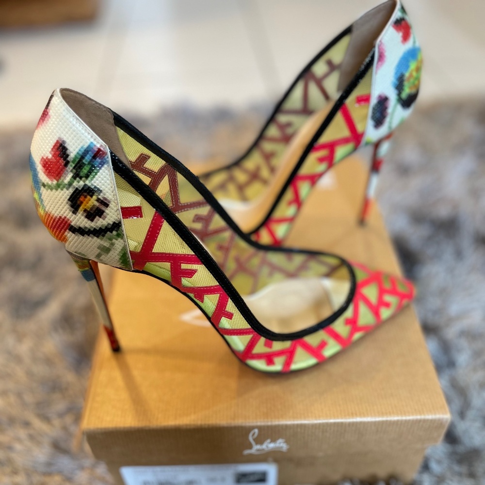 Christian Louboutin Multi Design Heels